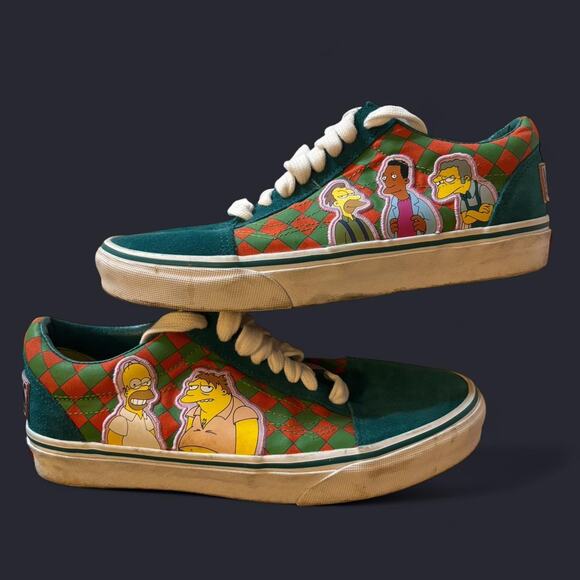 The Simpsons x Vans Old Skool W 9 M 7.5 - Picture 1 of 8